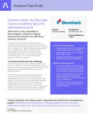 Preview of the Domino’s Case Study