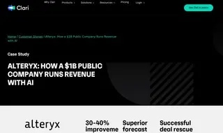 Preview of the Alteryx Case Study