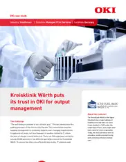 Preview of the Kreisklinik Wörth Case Study
