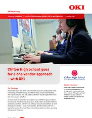 Preview of the Clifton High School Case Study