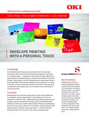 Preview of the Schellenberg Druck AG Case Study