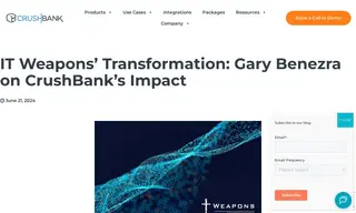 Preview of the IT Weapons Case Study