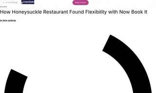 Preview of the Honeysuckle Restaurant Case Study