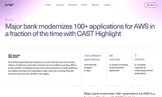 Preview of the Major Bank Case Study