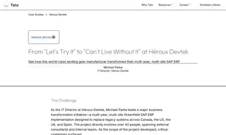 Preview of the Heroux-Devtek Case Study