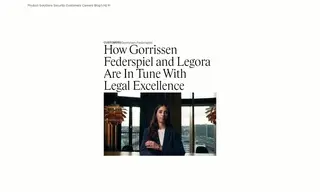 Preview of the Gorrissen Federspiel Case Study