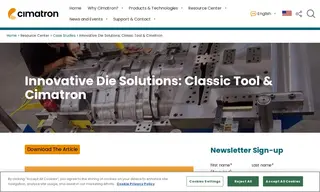 Preview of the Classic Tool & Die Case Study
