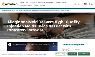 Preview of the Allegiance Mold Case Study