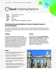 Preview of the European Government Case Study
