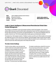 Preview of the Global Sports Company Case Study