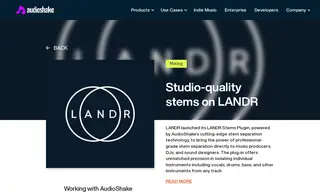 Preview of the LANDR Case Study