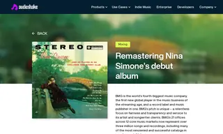 Preview of the BMG Case Study