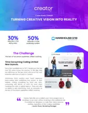 Preview of the Warehouse One Case Study