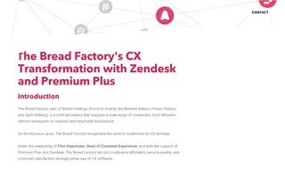 Preview of the The Bread Factory Case Study