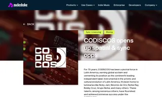 Preview of the CODISCOS Case Study