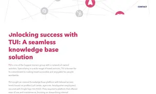 Preview of the TUI Case Study