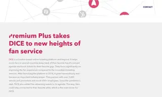 Preview of the DICE Case Study