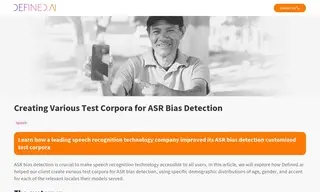 Preview of the Leading Speech Recognition Technology Company Case Study