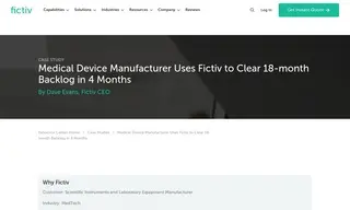 Preview of the Scientific Instruments and Laboratory Equipment Manufacturer Case Study