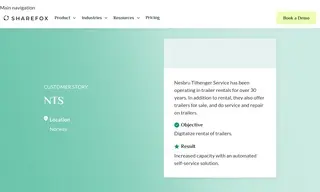 Preview of the Nesbru Tilhenger Service Case Study
