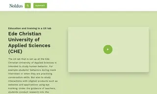 Preview of the Ede Christian University of Applied Sciences Case Study