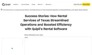 Preview of the Rental Services of Texas Case Study