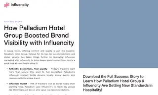Preview of the Palladium Hotel Group Case Study