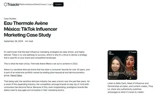 Preview of the Eau Thermale Avène Case Study