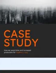 Preview of the Hopkins | Lacy Case Study