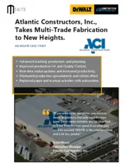 Preview of the Atlantic Constructors Case Study