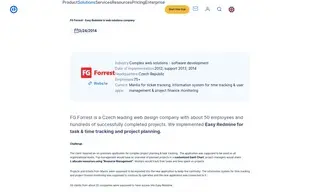 Preview of the FG Forrest Case Study