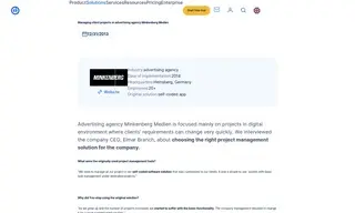 Preview of the Minkenberg Medien Case Study