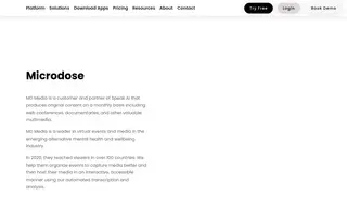 Preview of the Microdose Case Study