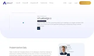 Preview of the Virtualbadge.io Case Study