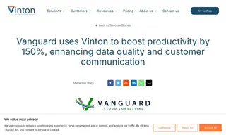 Preview of the Vanguard Cloud Consulting Case Study