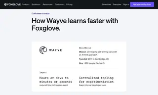 Preview of the Wayve Case Study