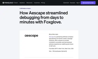 Preview of the Aescape Case Study