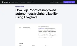 Preview of the Slip Robotics Case Study