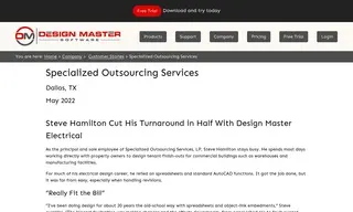 Preview of the Specialized Outsourcing Services Case Study
