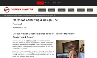 Preview of the Matthews Consulting & Design, Inc. Case Study