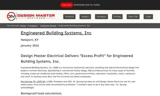 Preview of the Engineered Building Systems, Inc Case Study