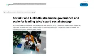 Preview of the Large Telecommunications Company Case Study