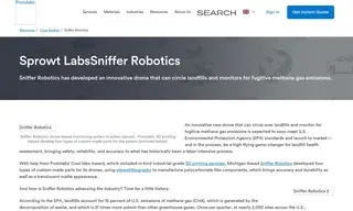 Preview of the Sniffer Robotics Case Study