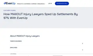 Preview of the MAXOUT Injury Lawyers Case Study