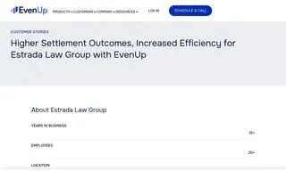 Preview of the Estrada Law Group Case Study