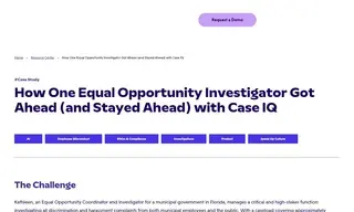 Preview of the Municipal Government Case Study