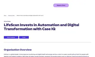 Preview of the LifeScan Case Study