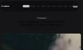 Preview of the First Quadrant Case Study