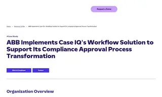 Preview of the ABB Case Study