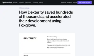 Preview of the Dexterity Case Study